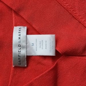 Silk V neck knit tank